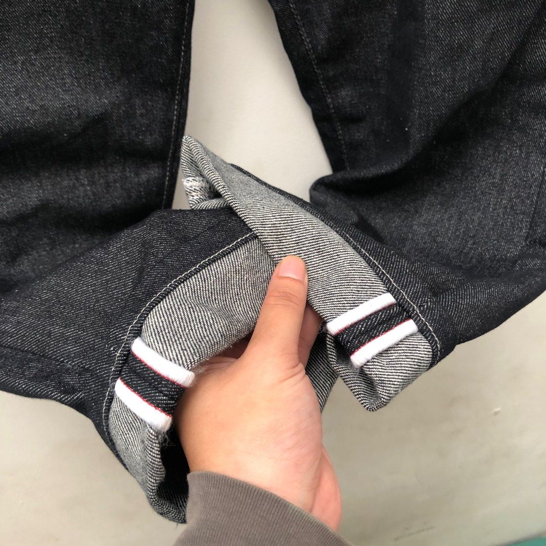 Celana Jeans Denim Raw Selvedge