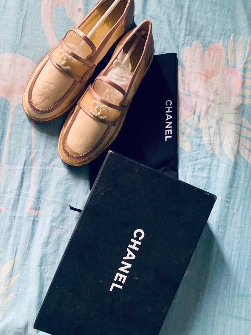 Chanel Loafers, Luxury, Sneakers &amp; Footwear on Carousell