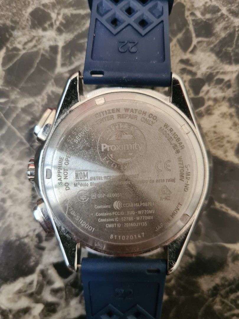 Citizen bluetooth proximity pryzm