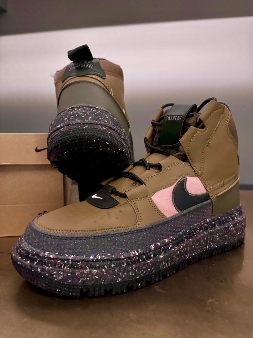 CLEARANCE Nike Air Force 1 Boot Size US9 UK8 EU42.5 27cm Men s Fashion Footwear Sneakers on Carousell