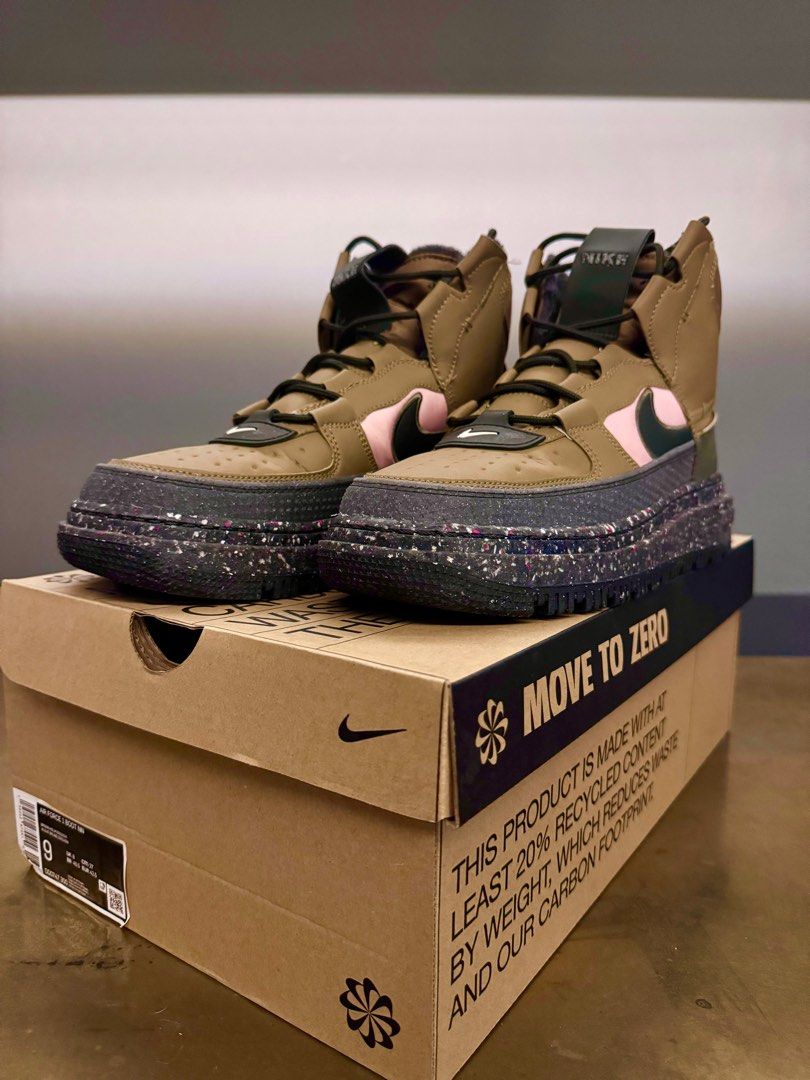 CLEARANCE Nike Air Force 1 Boot Size US9 UK8 EU42.5 27cm Men s Fashion Footwear Sneakers on Carousell
