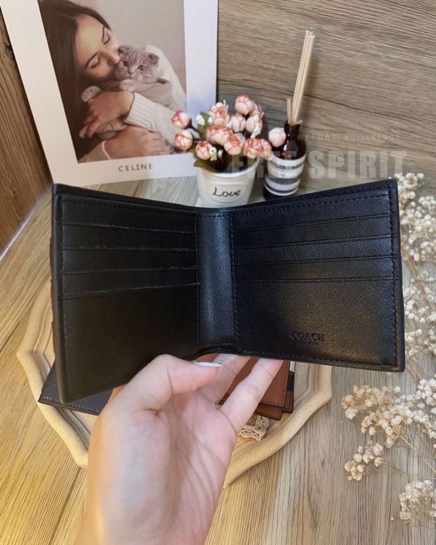 COACH Code. F24649 F73629 Men s Fashion Wallet Bifold Special edition Coach fatherday. discount 2024 hotsales.Stly Men s Fashion Watches Accessories Wallets Card Holders on Carousell