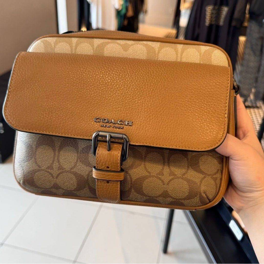Coach Hudson Camera Sling Bag