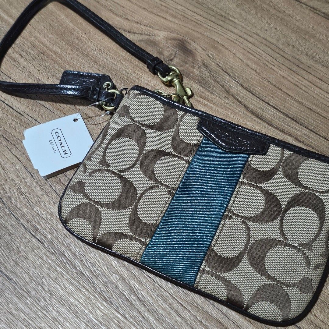 Coach Wristlet Pouch Women s Fashion Bags Wallets Purses Pouches on Carousell