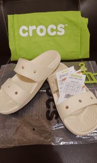 Crocs Classic Sandal in Bone W7/M5