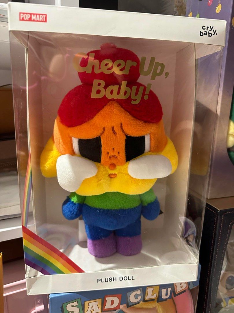 Crybaby cheer up plush doll, Hobbies & Toys, Toys & Games on