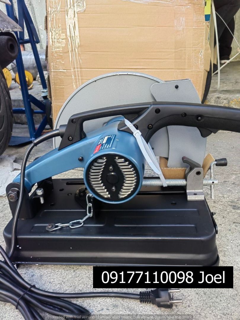 cut-off machine (Category: Construction Tools & Equipment) located in Manila. Submitted by joeyroque09 (Listing ID 1308497733, Image 3). Description: cut-off machine Size : 14" 2000w .