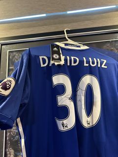 David Luiz Autographed Chelsea Jersey💙
