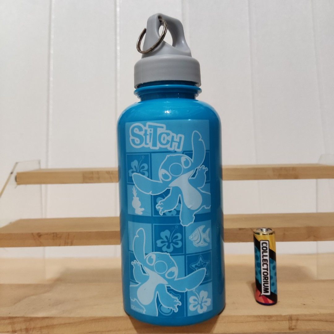 Disney Lilo and Stitch water bottle (Category: Water Bottles & Tumblers) located in Calauag. Submitted by renzo649 (Listing ID 1152063991, Image 2). Description: Lilo and Stitch water bottle Condition: 2nd-hand. As is. Please manage your expectations. FB: @thecollectoriumph.