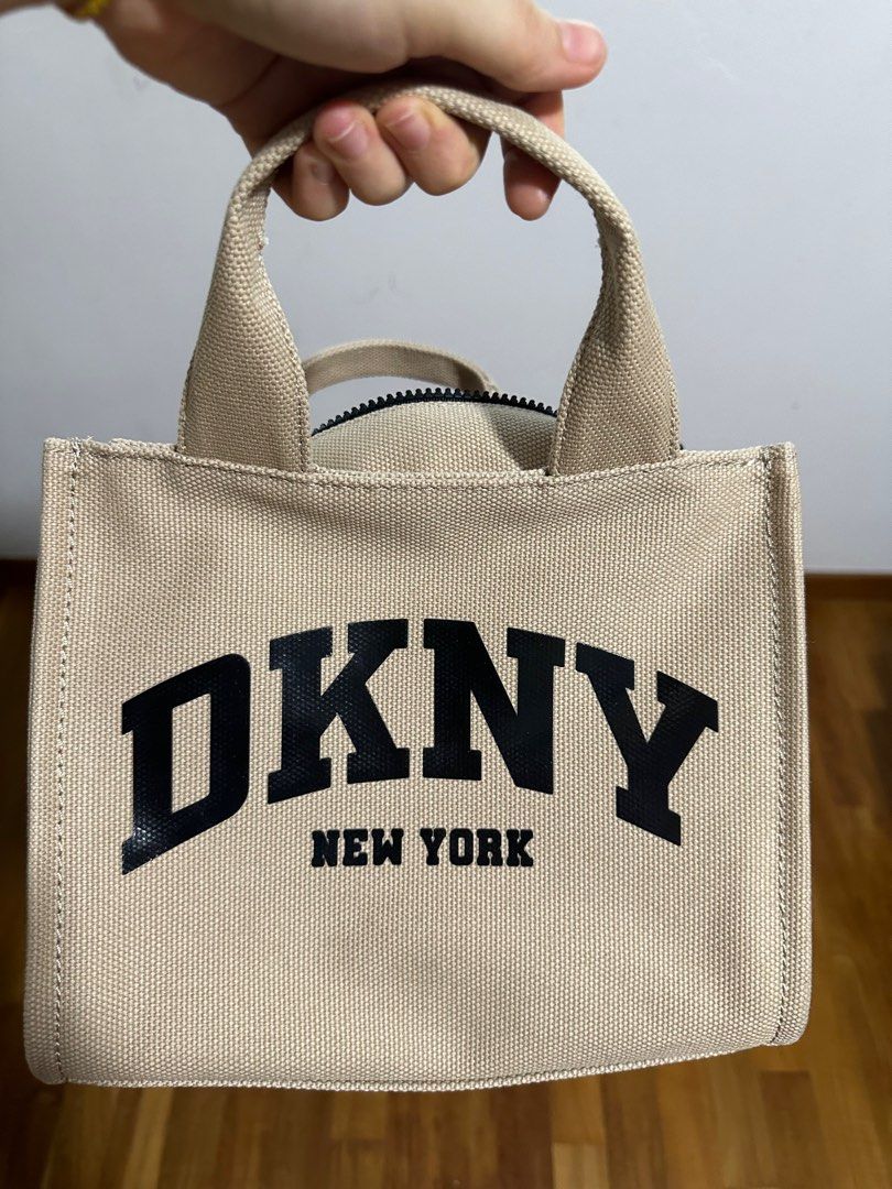 Dkny canvas tote bag outlet