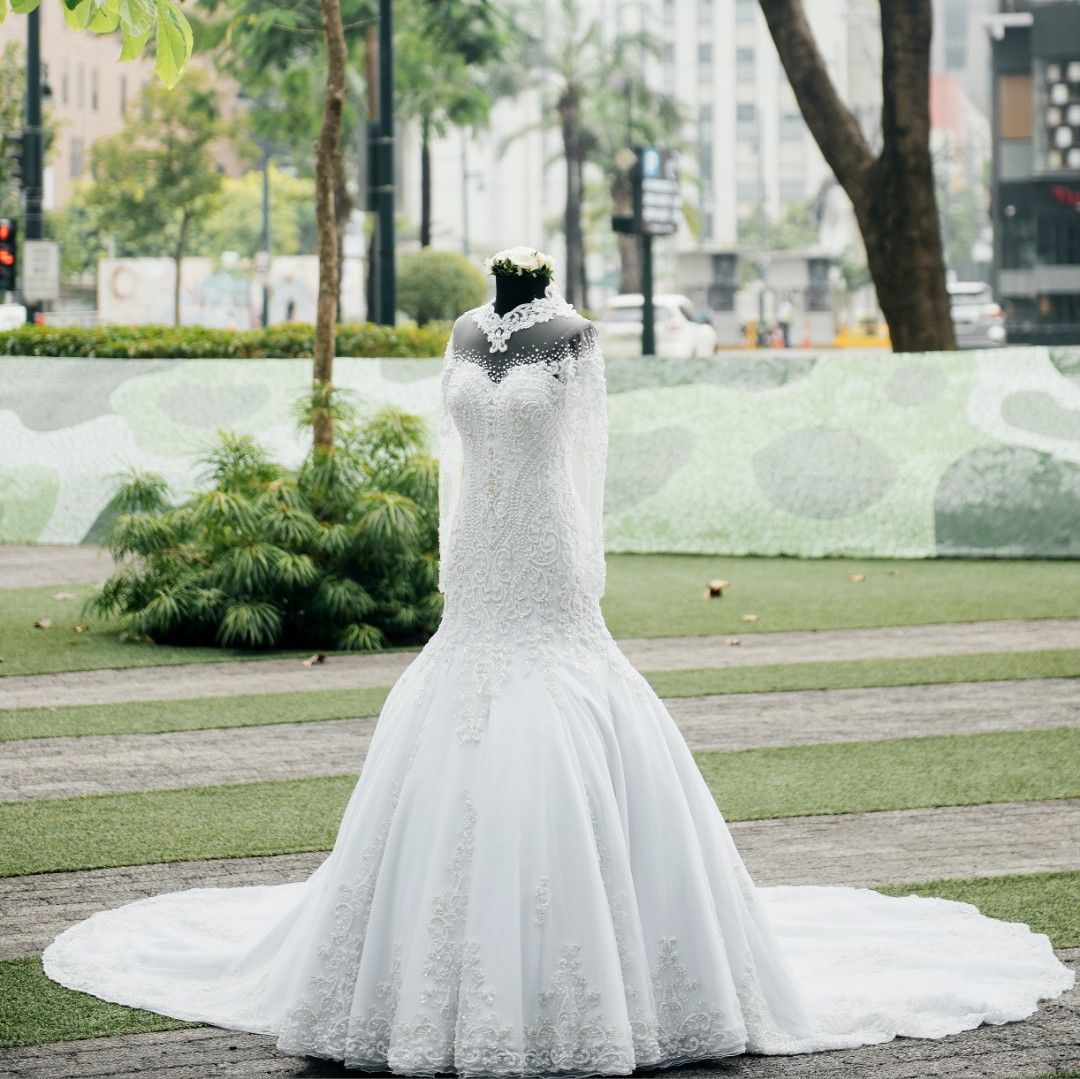 Edward Teng Couture Wedding Gown Women s Fashion Dresses Sets Evening dresses gowns on Carousell