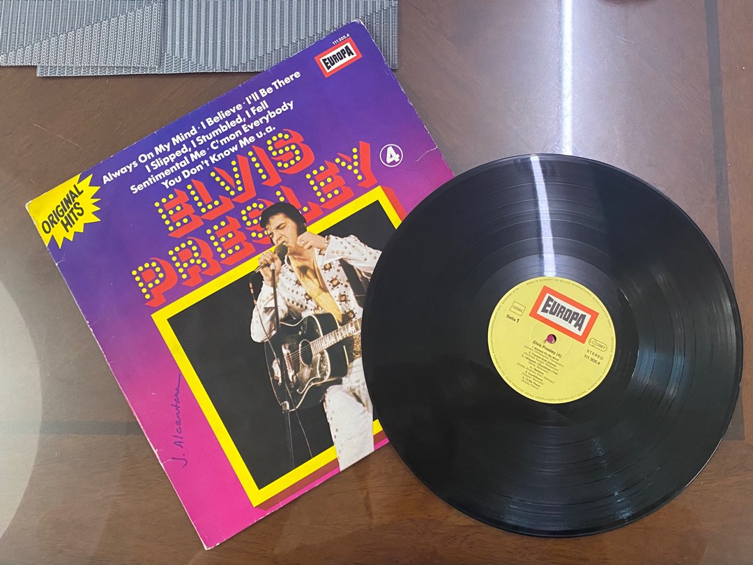 Elvis Presley 4 - Always On My Mind - Original Hits Music Vinyl Plaka