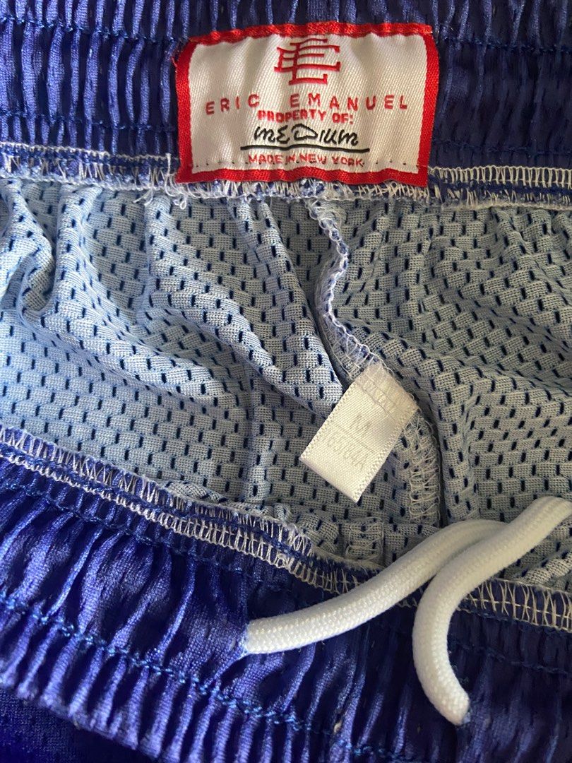 Eric Emanuel Basic Shorts (Category: Shorts) located in Singapore. Submitted by lzy17 (Listing ID 1308551390, Image 3). Description: 🔥 Eric Emanuel Basic EE Shorts 🔥 COLOURWAYS: Pink and Dark Blue USAGE: All used only once or twice for Basketball a long time ago and kept 100% clean in storage ever since 😎 PRICE: $10 each (buy all 3 pairs for $25) ❗️All are M sizes, except pink. I have 2 sizes of pink, XL and L Have any questions? Need more pic