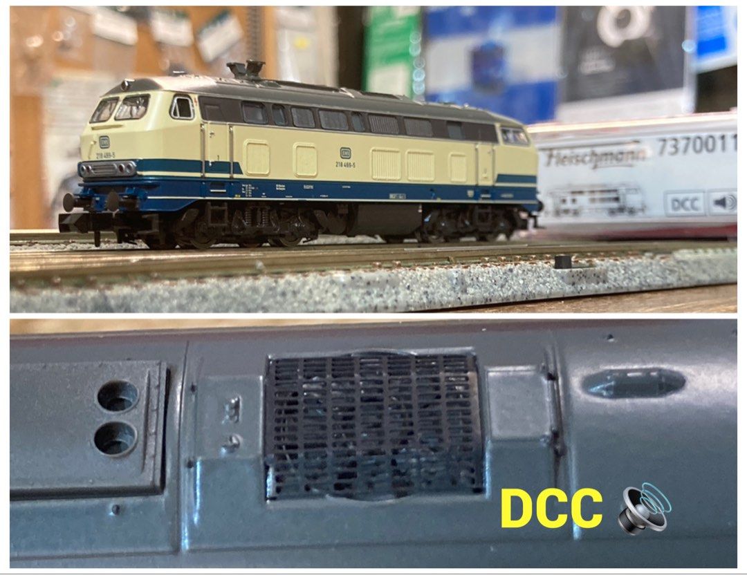 Fleischmann 7370011 Nゲージ BR218 DCCサウンド