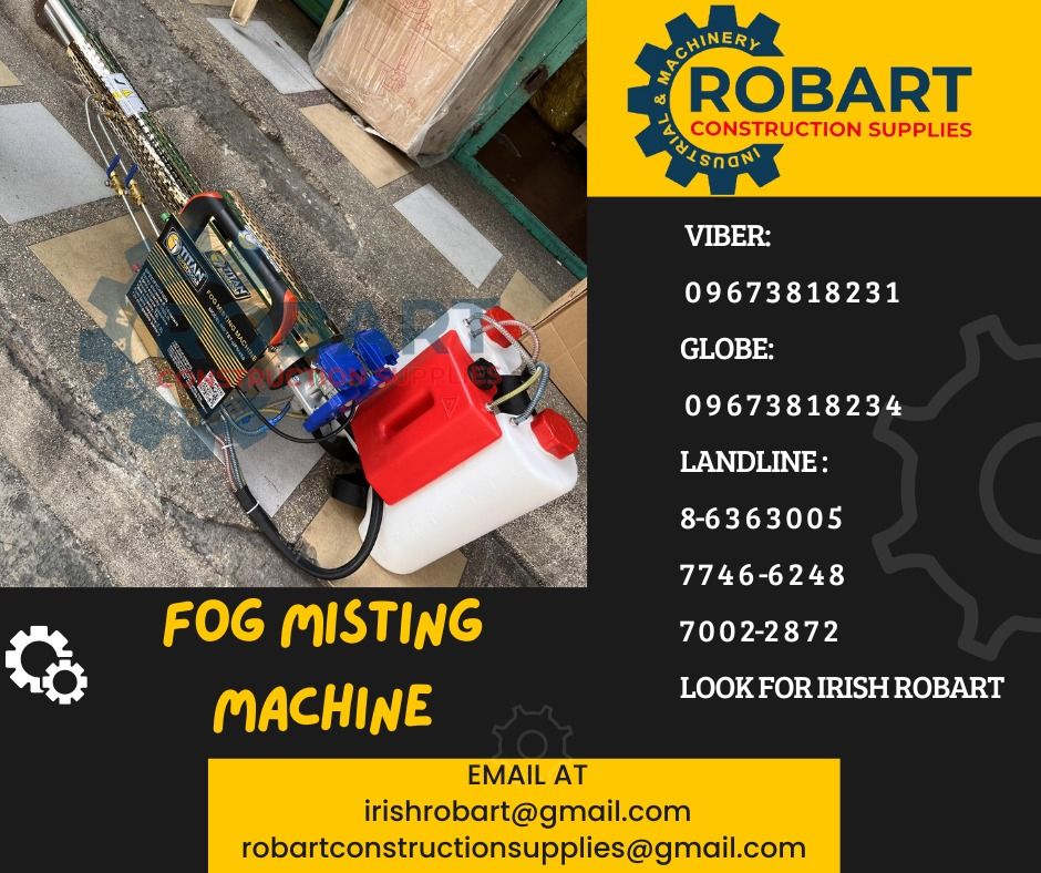 fog misting machine, Commercial & Industrial, Construction Tools ...