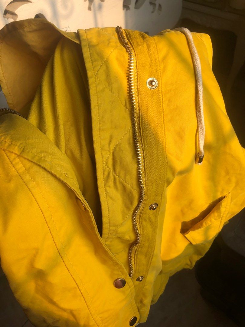 Mustard jacket forever 21 top