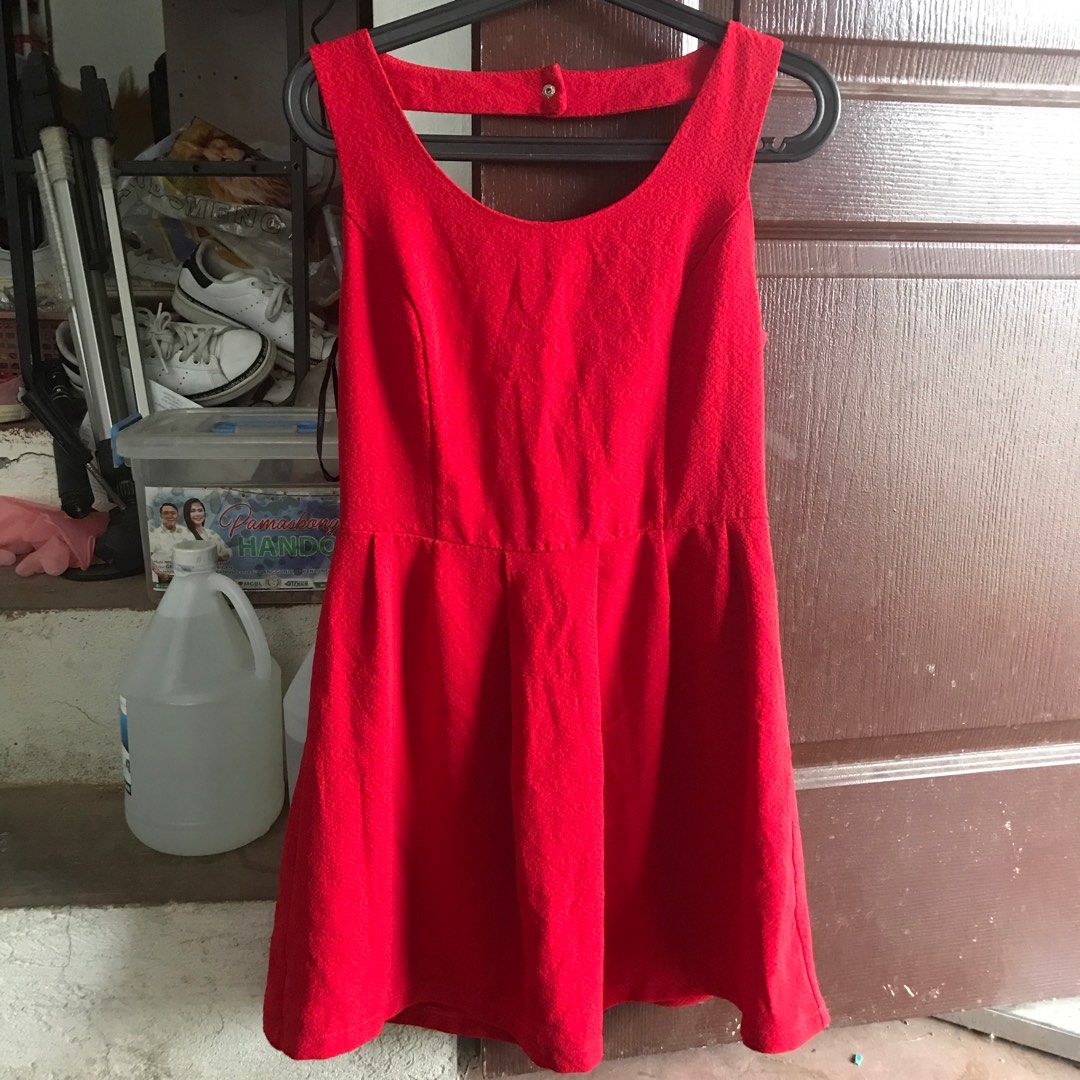 Forever 21 Red Dress Women s Fashion Dresses Sets Dresses on Carousell