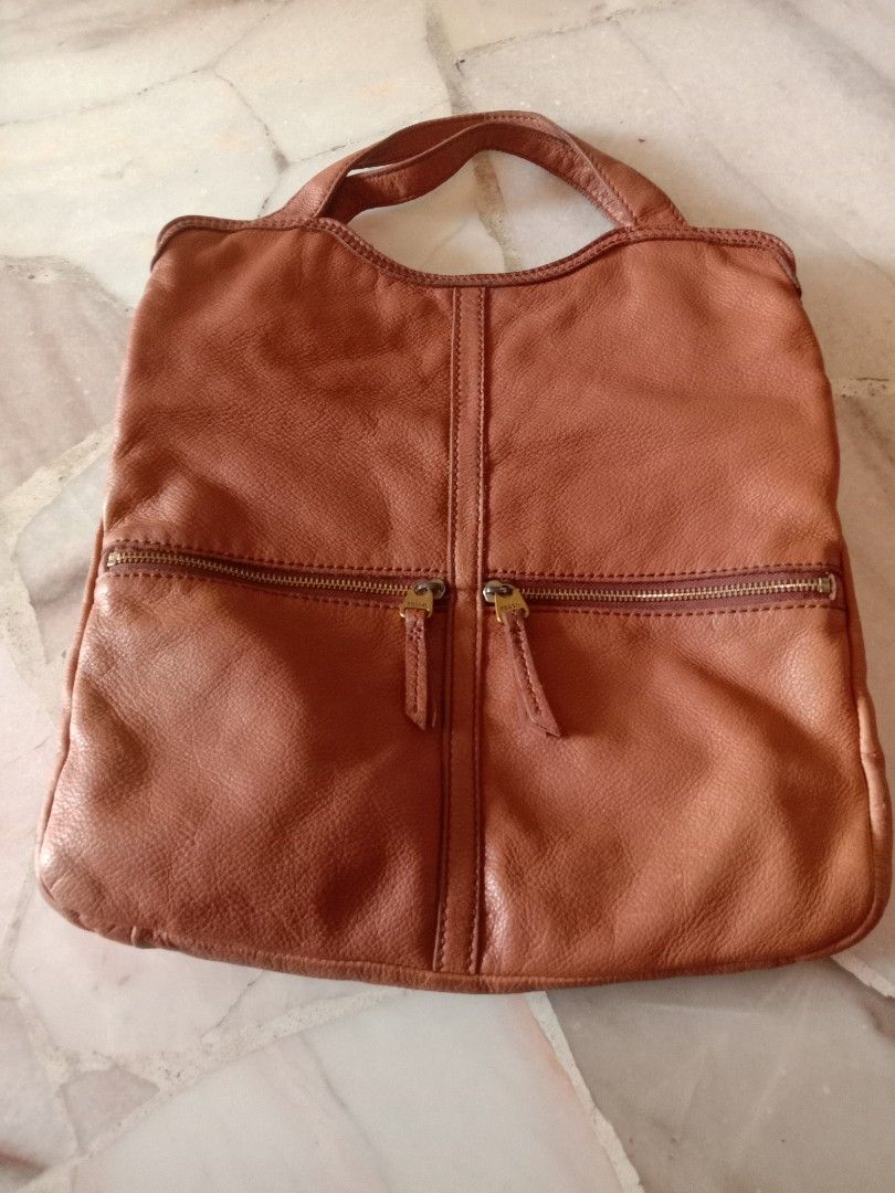 Fossil erin foldover tote top
