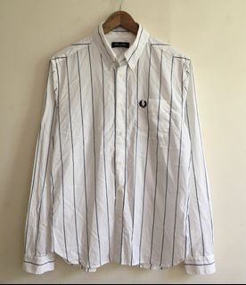 Fred Perry Button Down Longsleeve