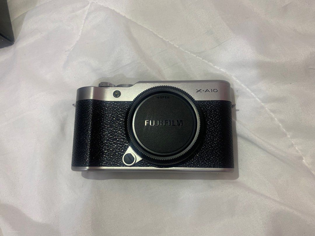 Fujifilm X-A10 (Category: Cameras) located in Manila. Submitted by jean_closet (Listing ID 1308450700, Image 2). Description: 100% WORKING SUPER SALE ❗️❗️ 9/10 cosmetics (super minimal black lines in the right buttom part of the body - see 5thpic) Free caselogic camera bag Free sd card Complete with box and manual PM FOR ACTUAL PICS.