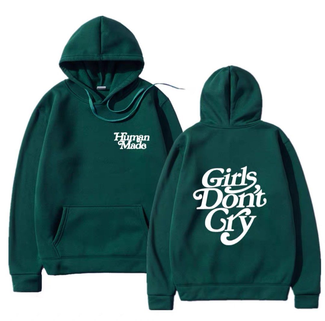 girls don't cry HOODY GREEN XL 新品