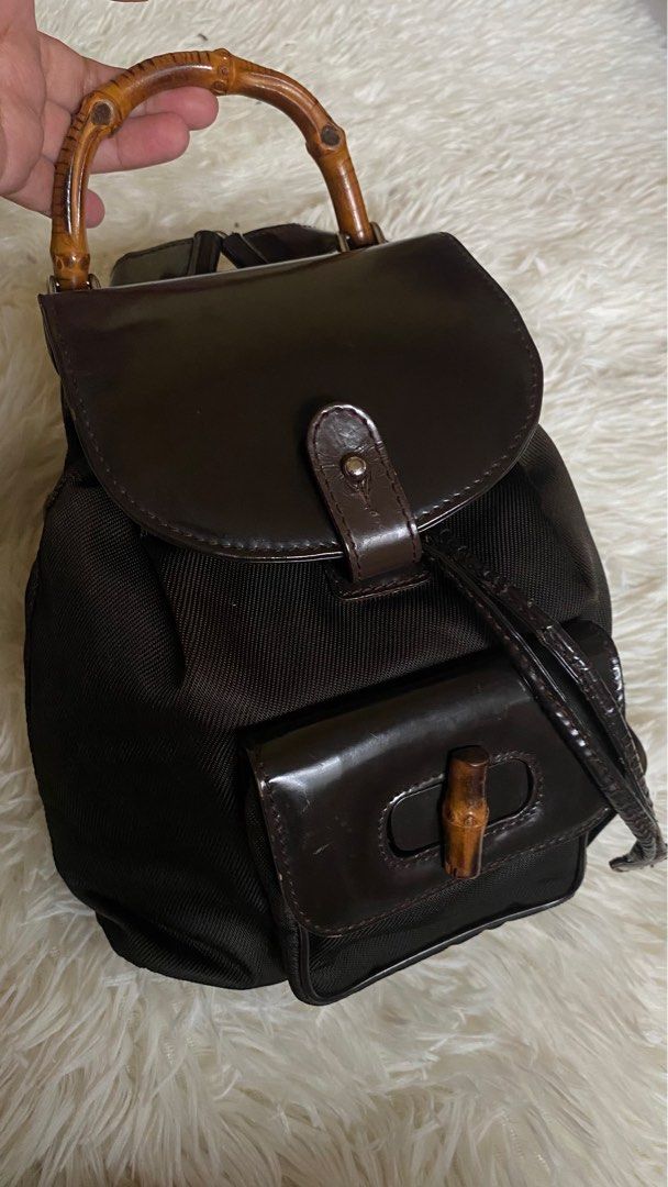 Gucci Bamboo Backpack