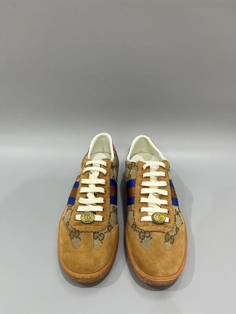 Gucci Monogram Trainers Women s Fashion Footwear Sneakers on Carousell