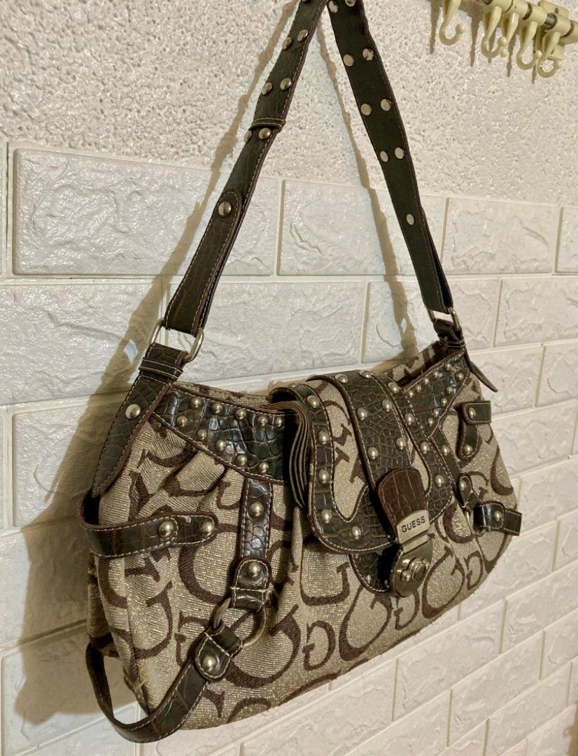 Guess studded bag hot sale