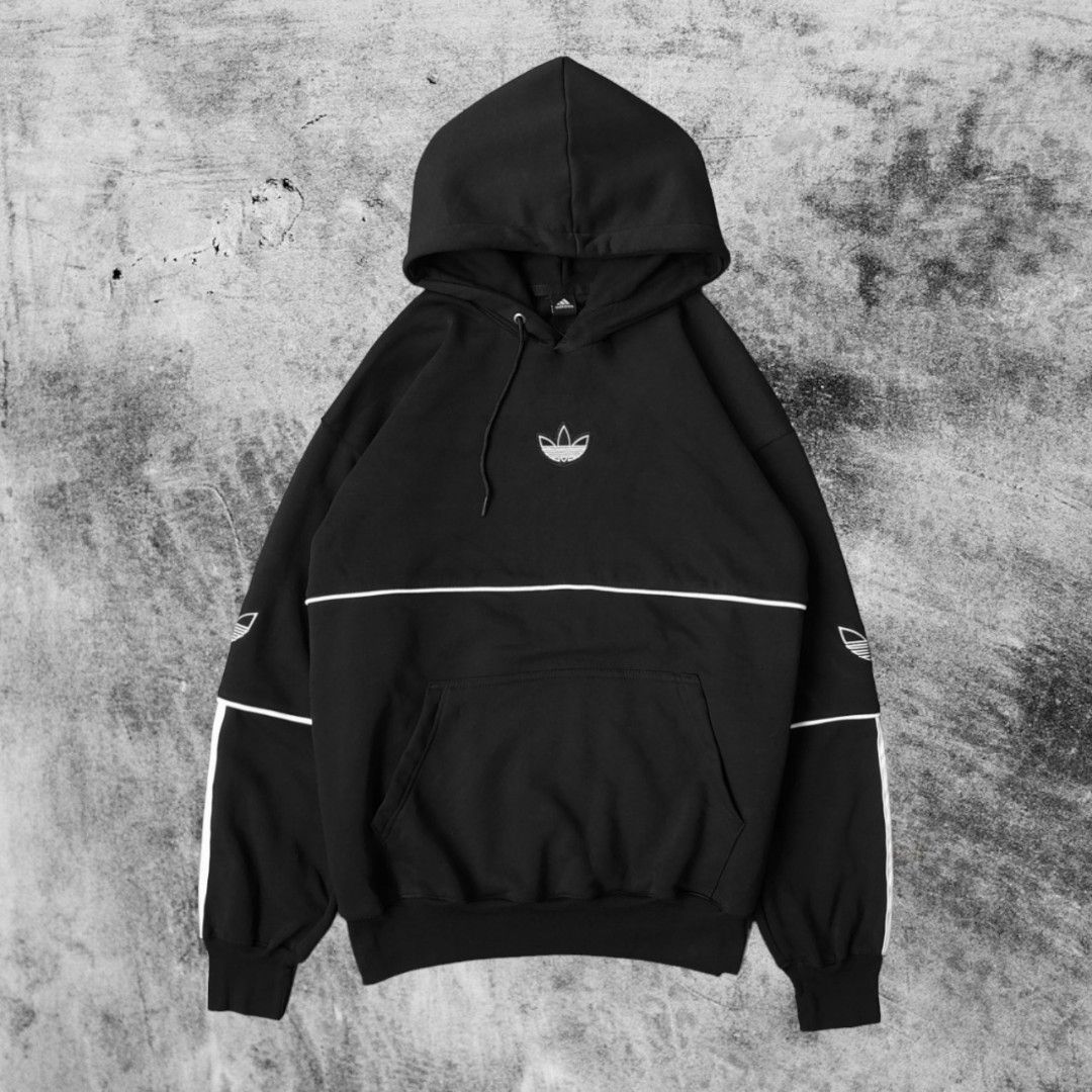 Hoodie adidas hitam cheap