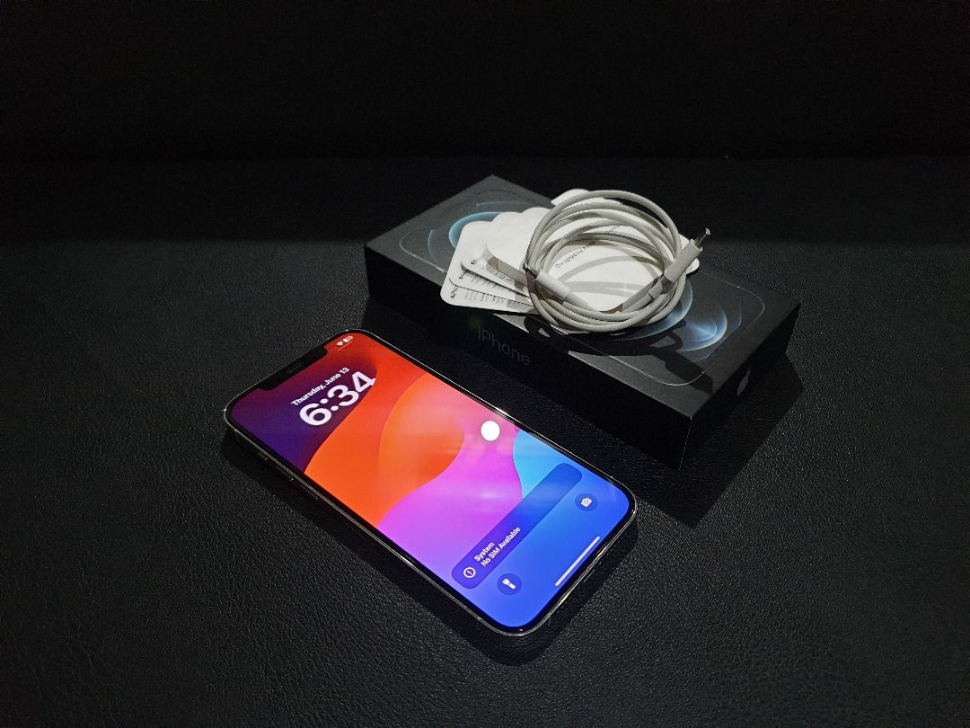 Iphone 12 Pro Max 128gb Silver Factory Unlocked (Category: iPhone 12 Series) located in Manila. Submitted by celerycornbreadclam (Listing ID 1308328382, Image 1). Description: For Sale: Iphone 12 Pro Max 128gb Silver Factory Unlocked For ₱23,000 only. Package Includes: Phone Box Papers Newly Installed Glass Screen Protector Screen and Back Glass in Pristine Condition, No Scratches or Cracks Never opened for repair Stainless Steel Frame has scratc