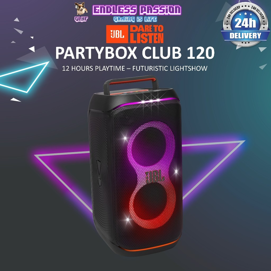 JBL PARTYBOX CLUB 120 BT AUDIO SPEAKER SYSTEM Audio Soundbars Speakers Amplifiers on Carousell