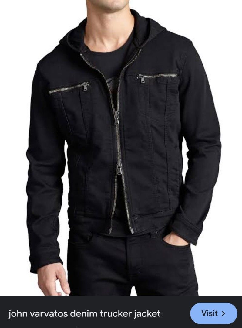 John varvatos jean jacket clearance