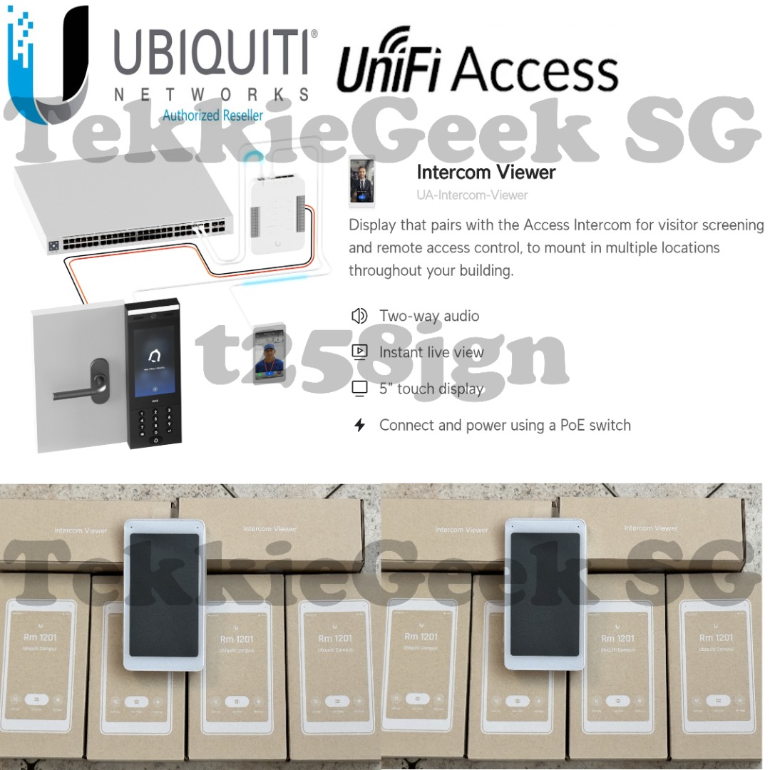 [APR PROMO - READ DESCRIPTIONS] UBNT UBIQUITI UNIFI ACCESS UA-INTERCOM ...