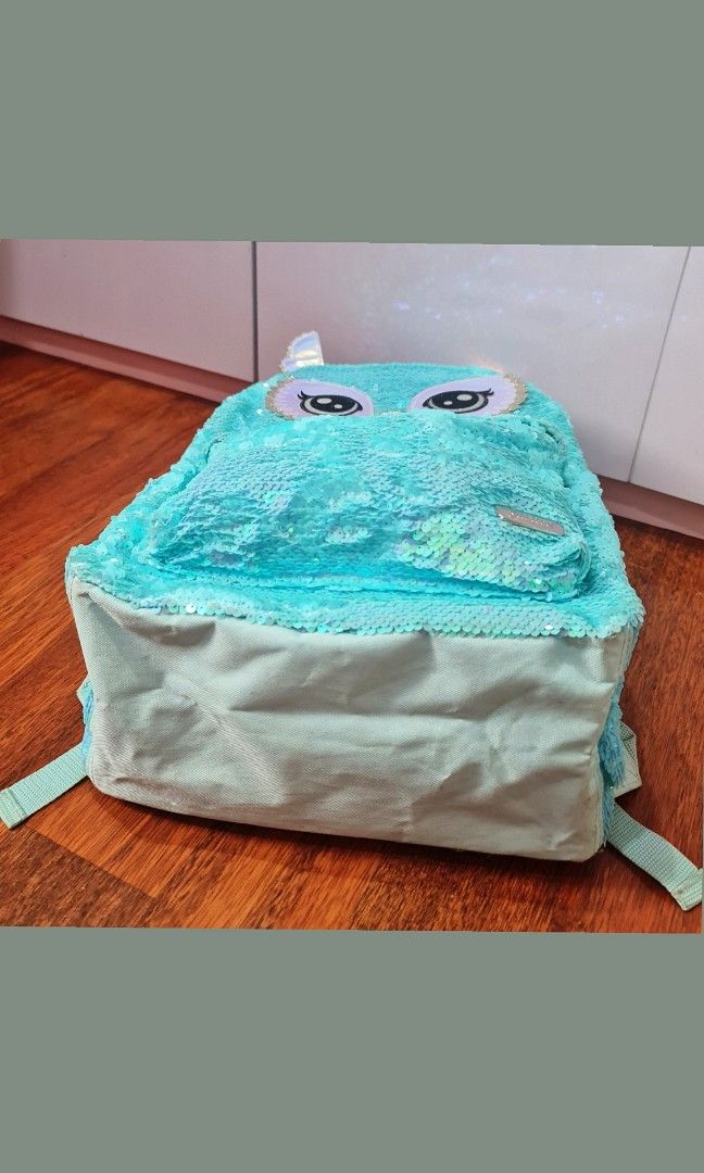 Justice Owl Sequin BackPack Buku Alat Tulis Alat Tulis di Carousell