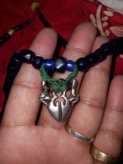 Kalinga trade beads with old lingling-o pendant amulet