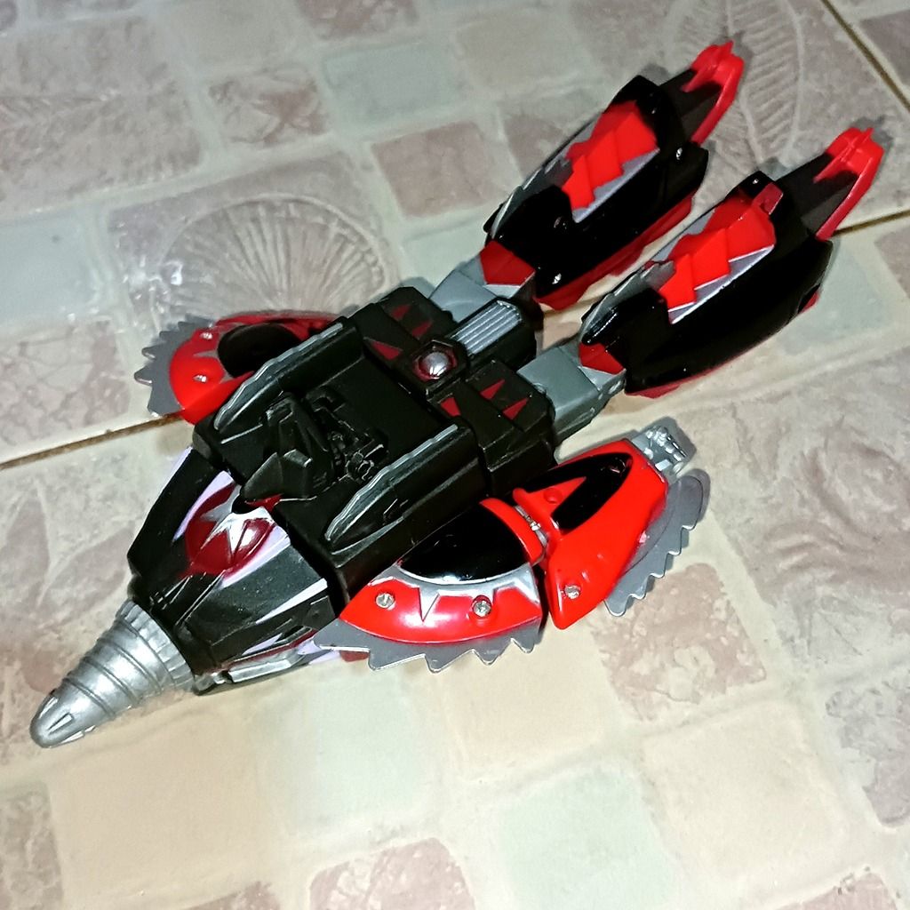 KO SAZERX DRILL ANGLER MECHA ROBOT TRANSFORMER ACTION FIGURE, Hobbies