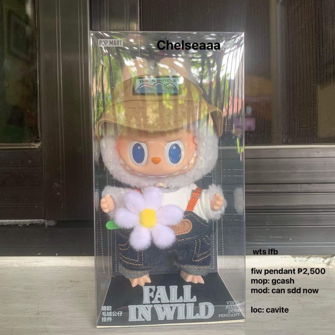 Labubu Fall in Wild Vinyl Plush Pendant, Hobbies & Toys, Toys & Games ...