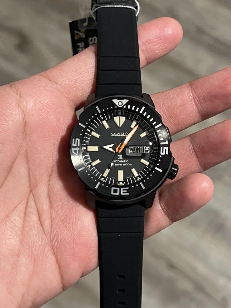 Black Series Seiko Black Monster Review Lowest Price*SEIKO PROSPEX