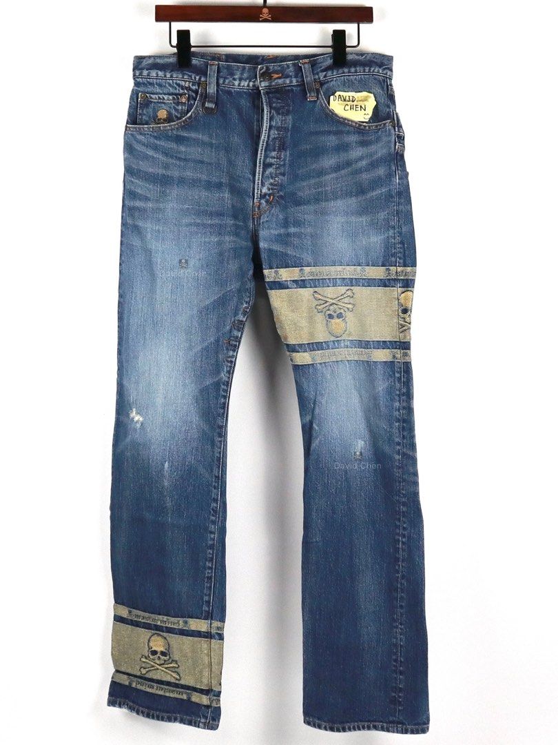 Mastermind Japan MMJ 13SS Dreaming Processed Washed Denim