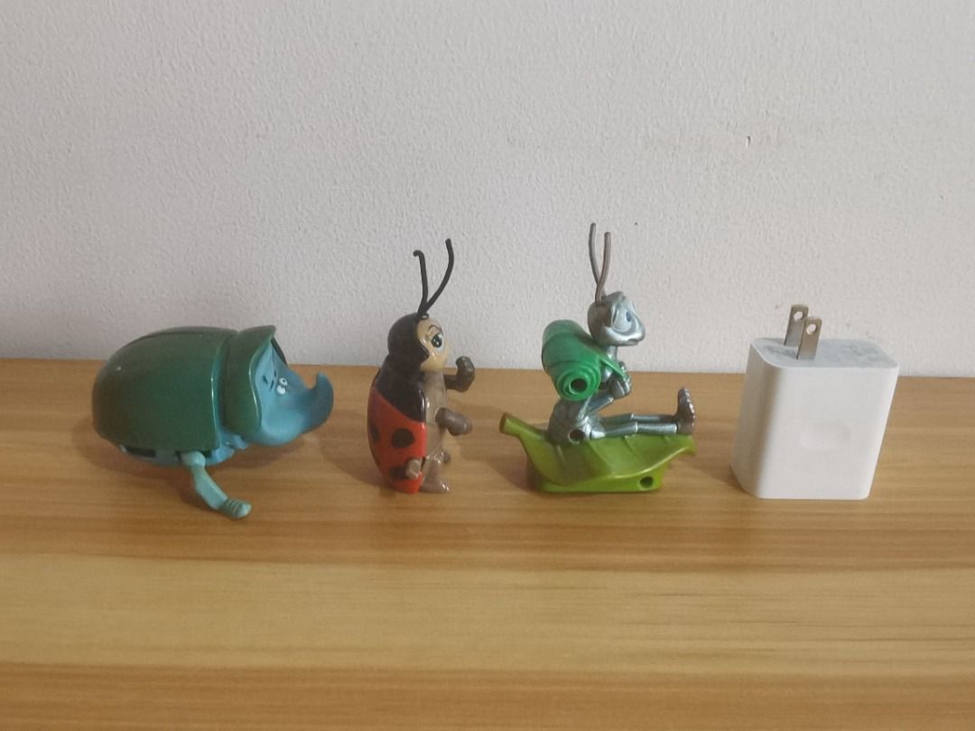 McDonald's Happy Meal - Disney/Pixar - A Bug's Life Toys Set of 3 ...