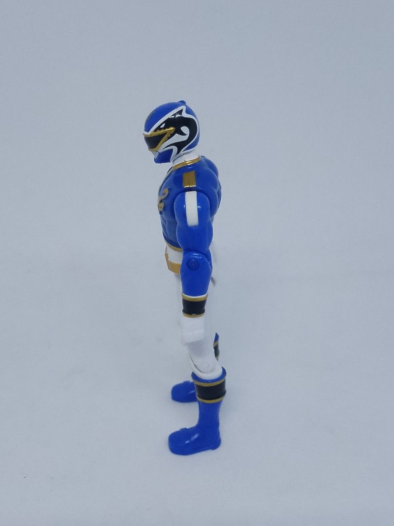 Megaforce Blue Ranger from Power Rangers Megaforce (Category: Action & Battle Toys) located in Paranaque City. Submitted by mr.gabs_hobbies (Listing ID 1308607354, Image 2). Description: "Bite of the Shark! Megaforce Blue!" - Noah Carver/Megaforce Blue No box and accessories DM if interested / payment via Gcash / Delivery available care of buyer.