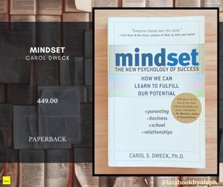 Mindset by Carol Dweck (Psychology)