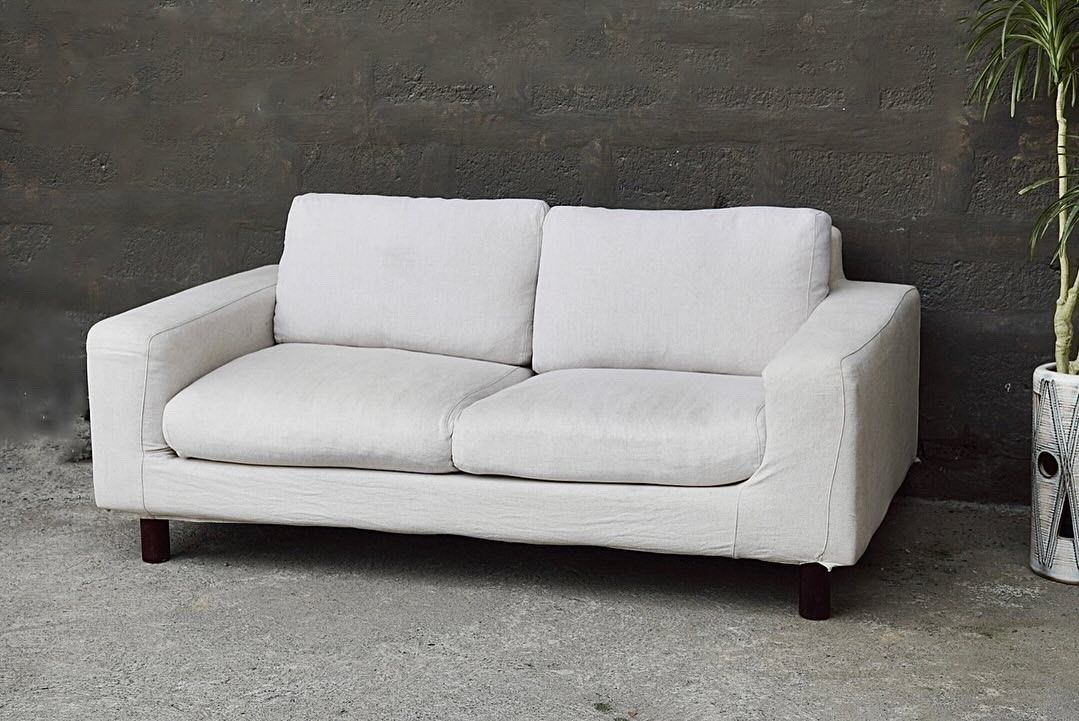 Muji 2-3 Seater Sofa (Category: Sofas) located in Bulacan. Submitted by rock_off.thriftshop.ph (Listing ID 1308511733, Image 1). Description: .