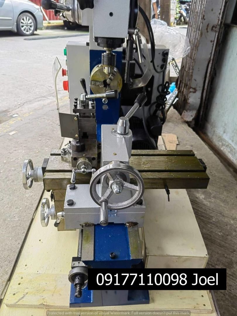 Multipurpose Machine (Lathe Milling Drilling Machine ) (Category: Construction & Building Materials) located in Manila. Submitted by joeyroque09 (Listing ID 1308562287, Image 3). Description: Multipurpose Machine (Lathe Milling Drilling Machine ) Model : MP500.