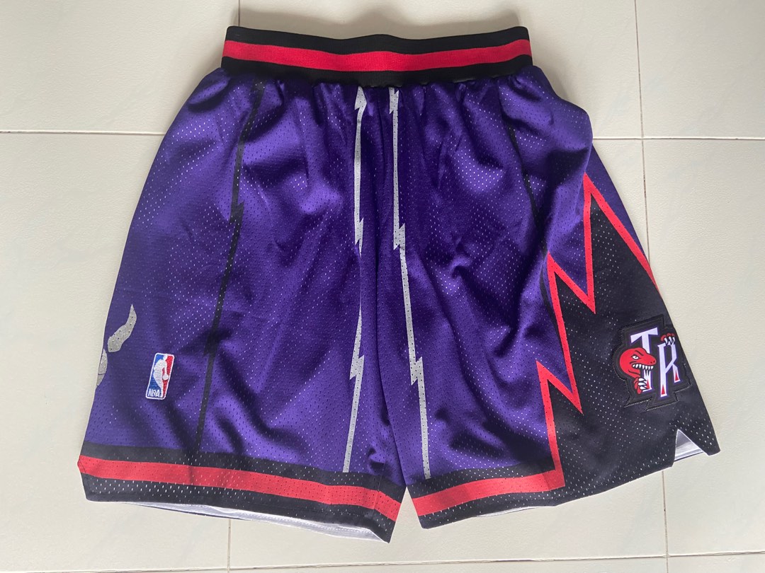 Raptors throwback shorts sales