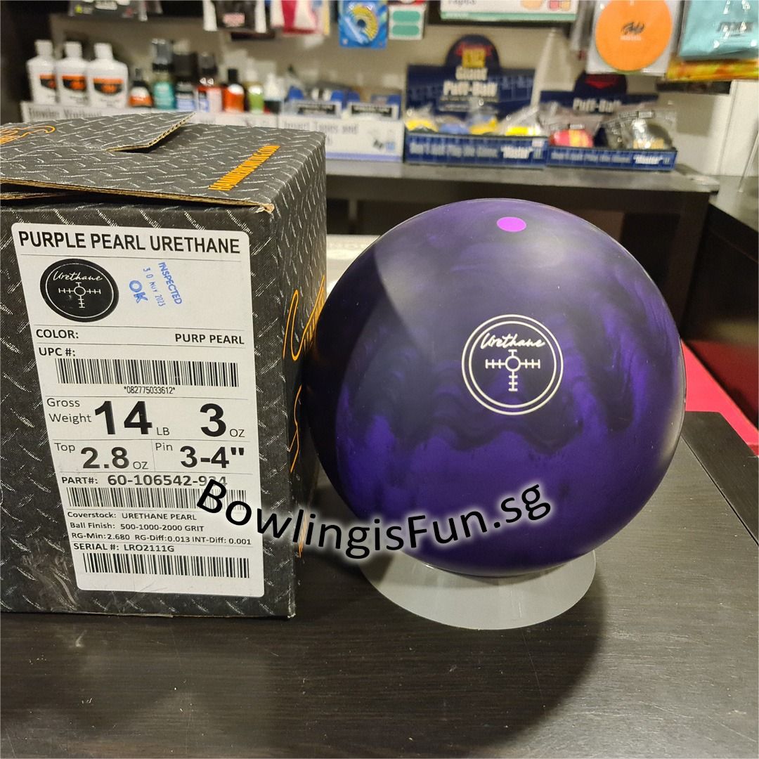 SG] Hammer Purple Pearl Urethane Mid Performance Bowling