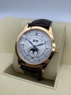 Patek Philippe 5396R Annual Calendar Rose Gold Sector Dial with Moonphase
