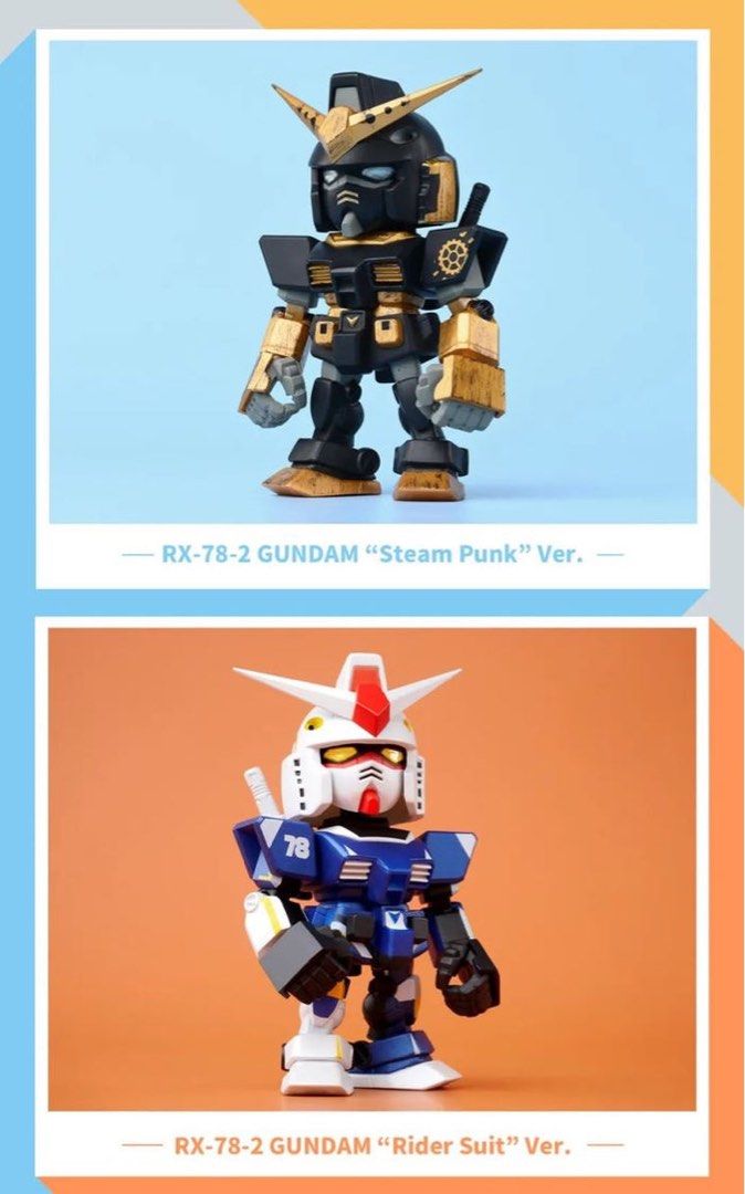 [PO] QMSV Mini RX-78-2 Gundam (Set of 8), Hobbies & Toys, Toys & Games ...