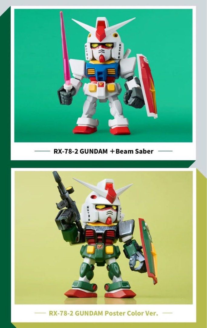 [PO] QMSV Mini RX-78-2 Gundam (Set of 8), Hobbies & Toys, Toys & Games ...
