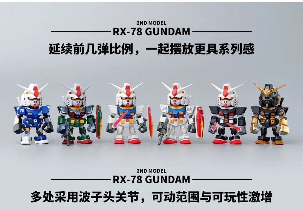 [PO] QMSV Mini RX-78-2 Gundam (Set of 8), Hobbies & Toys, Toys & Games ...